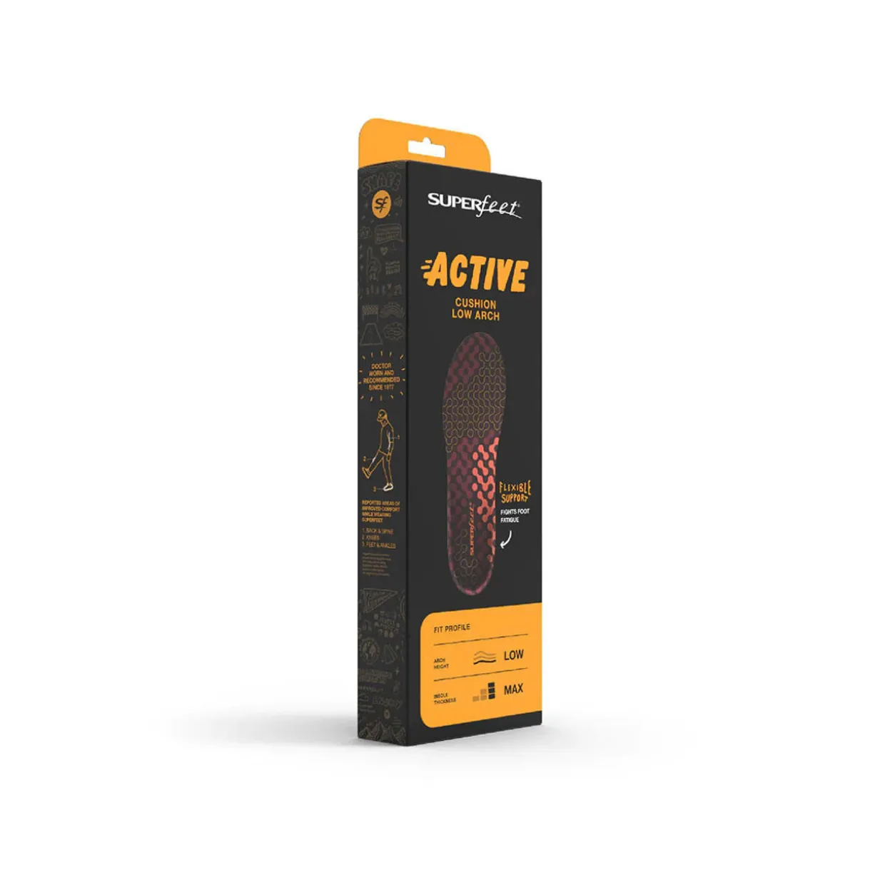 Active Cushion Low Arch Insoles