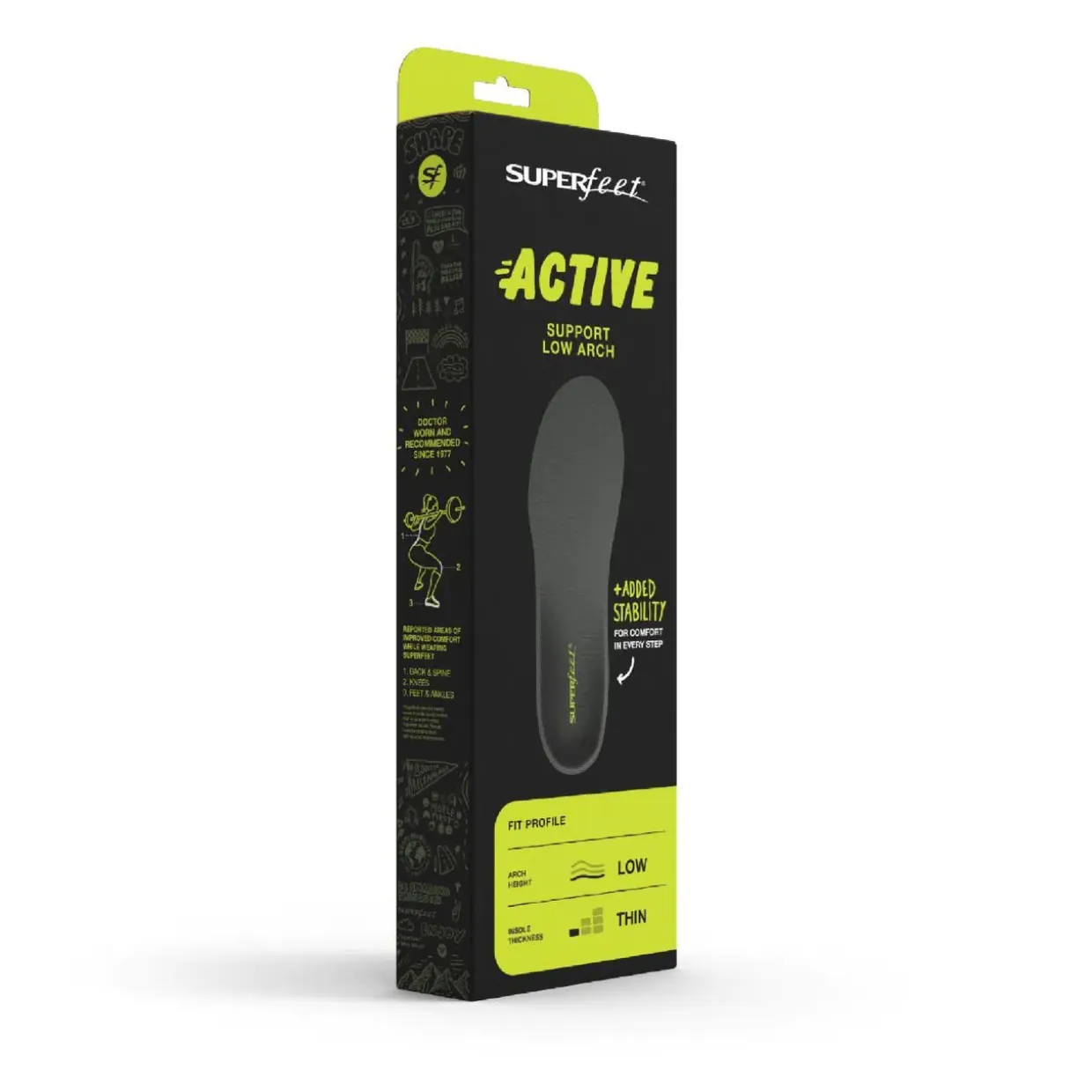 Active Support Low Arch Insoles