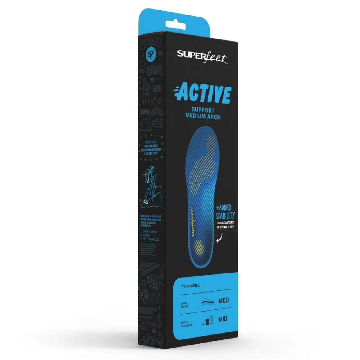 Active Support Medium Arch Insoles