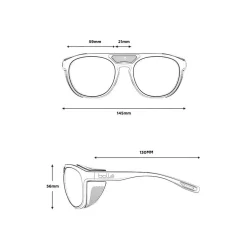 Adventurer Sunglasses - Phantom Black Gun Photochromic Lens