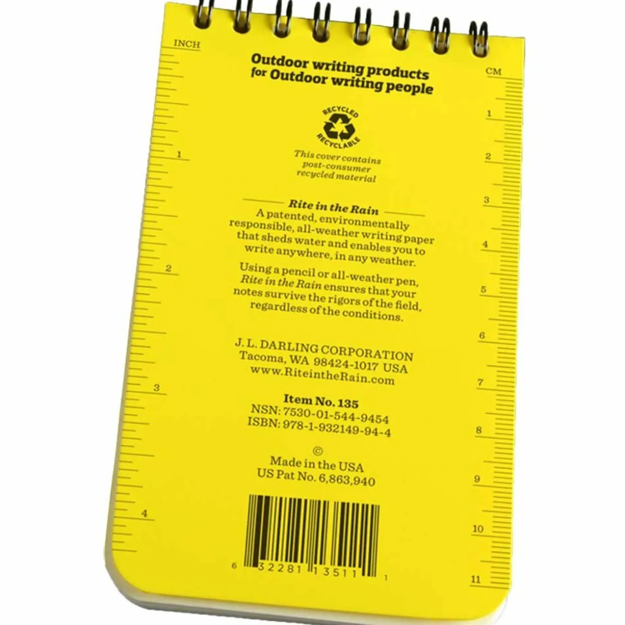 All Weather Universal Top Spiral Bound Notebook