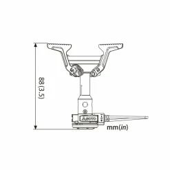 Amicus Stove with Stealth Igniter