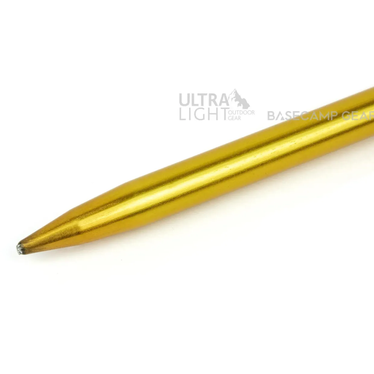 Backpacker 12 inch Tent Stake - Double Flange Head