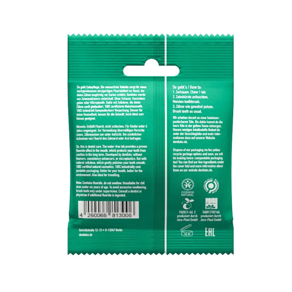 Bamboo Toothbrush & Toothpaste Tablets