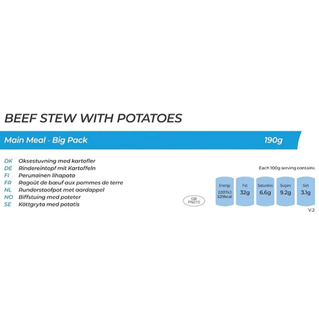 Beef Stew with Potato (Big Pack)