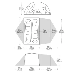 Blacktail 2 Hotel Tent
