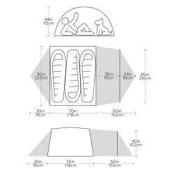 Blacktail 3 Hotel Tent