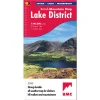 British Mountain Map - Lake District