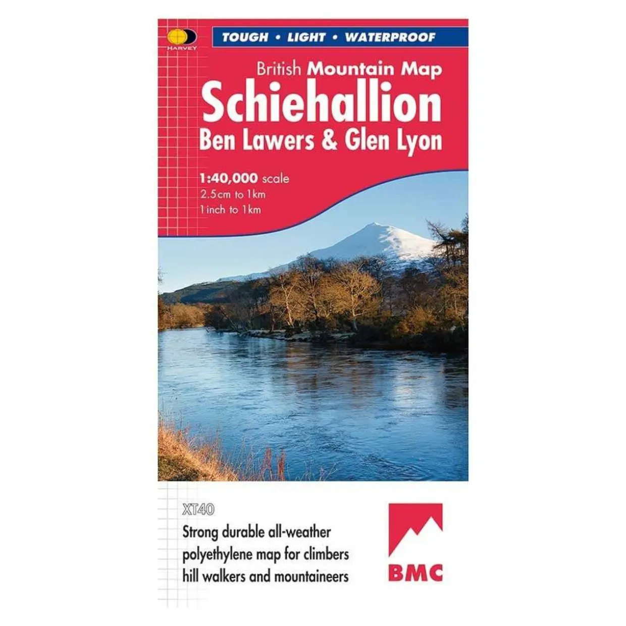 British Mountain Map - Schiehallion