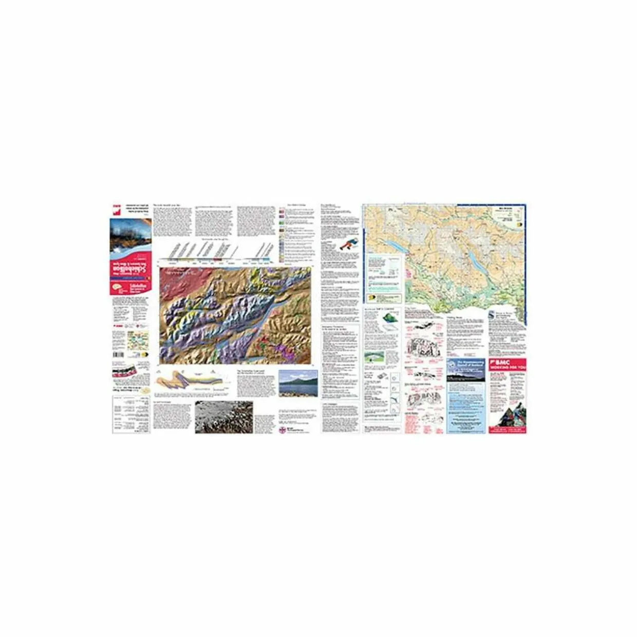 British Mountain Map - Schiehallion