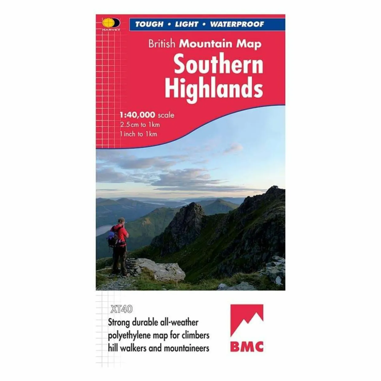 British Mountain Map - Southern Highlands