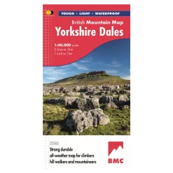 British Mountain Map - Yorkshire Dales