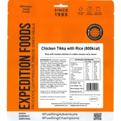 Chicken Tikka with Rice (High Energy Serving)