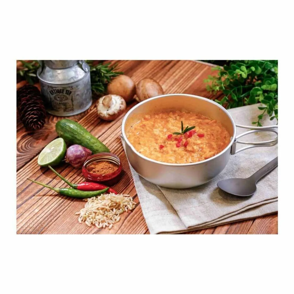 Chicken Tikka with Rice (Single Serving)