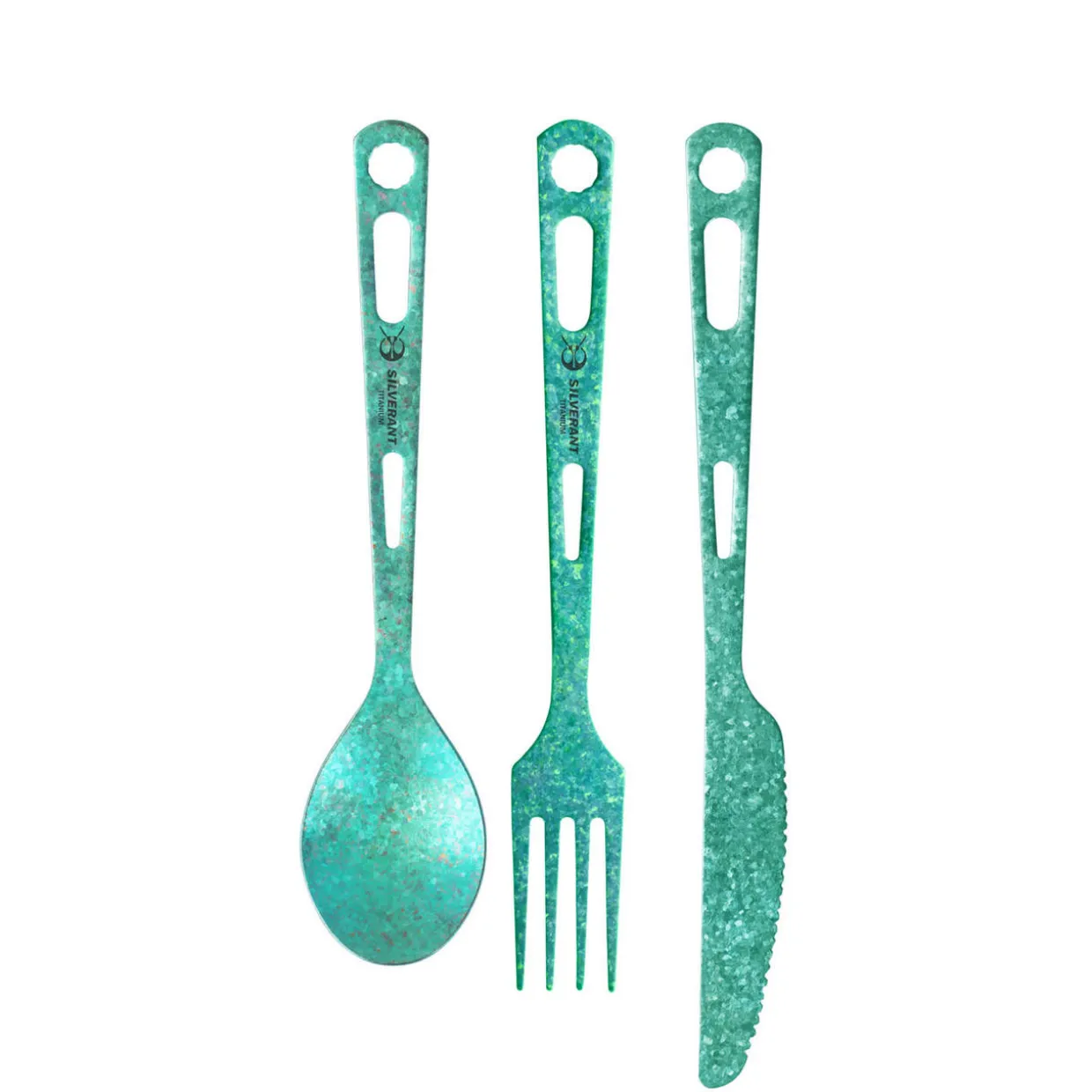Coloured Titanium 3-Piece Cutlery Set