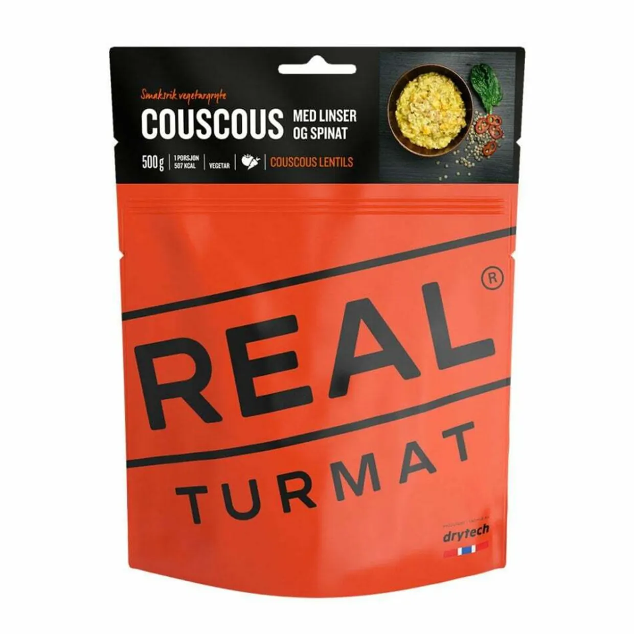 Couscous with Lentils and Spinach