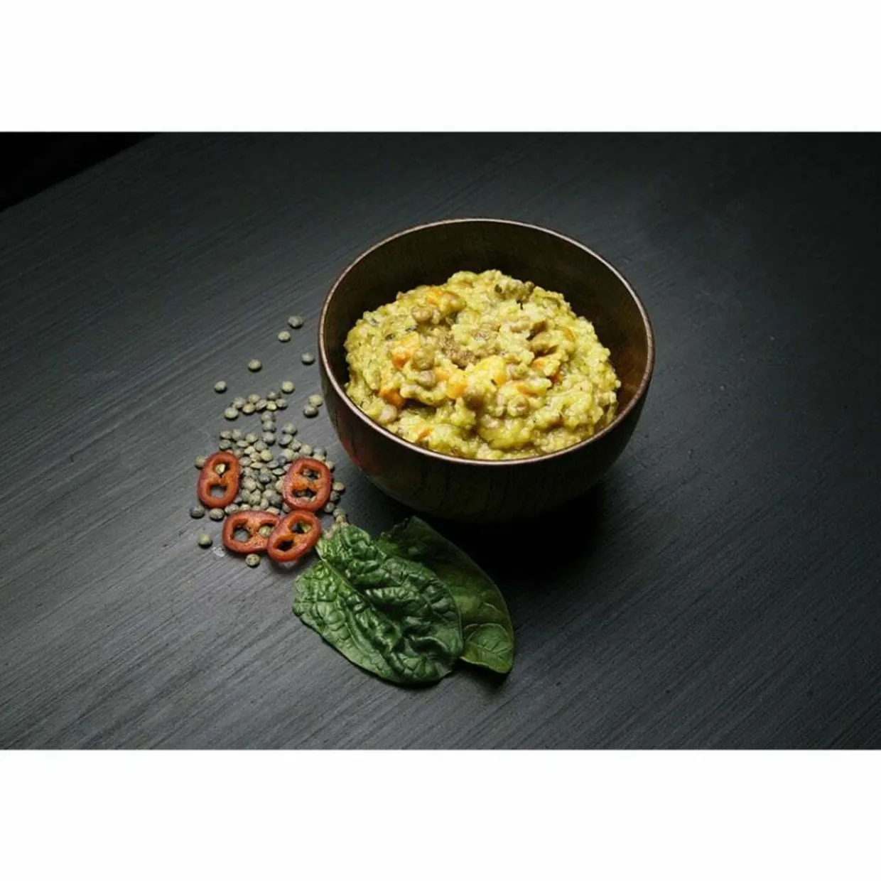 Couscous with Lentils and Spinach