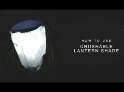 Crushable Lantern Shade - Large