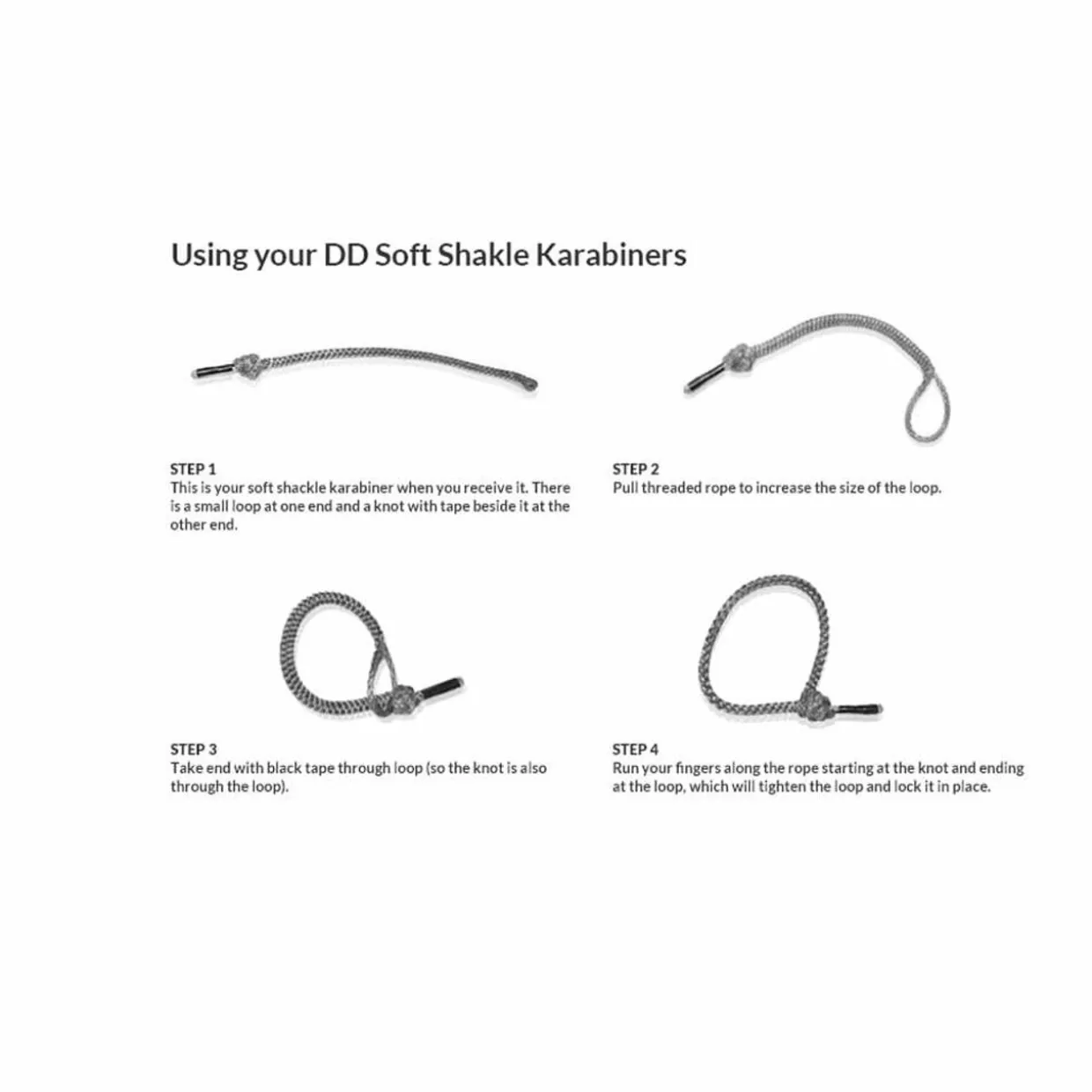 DD Soft Shackle Karabiner x2 - Regular