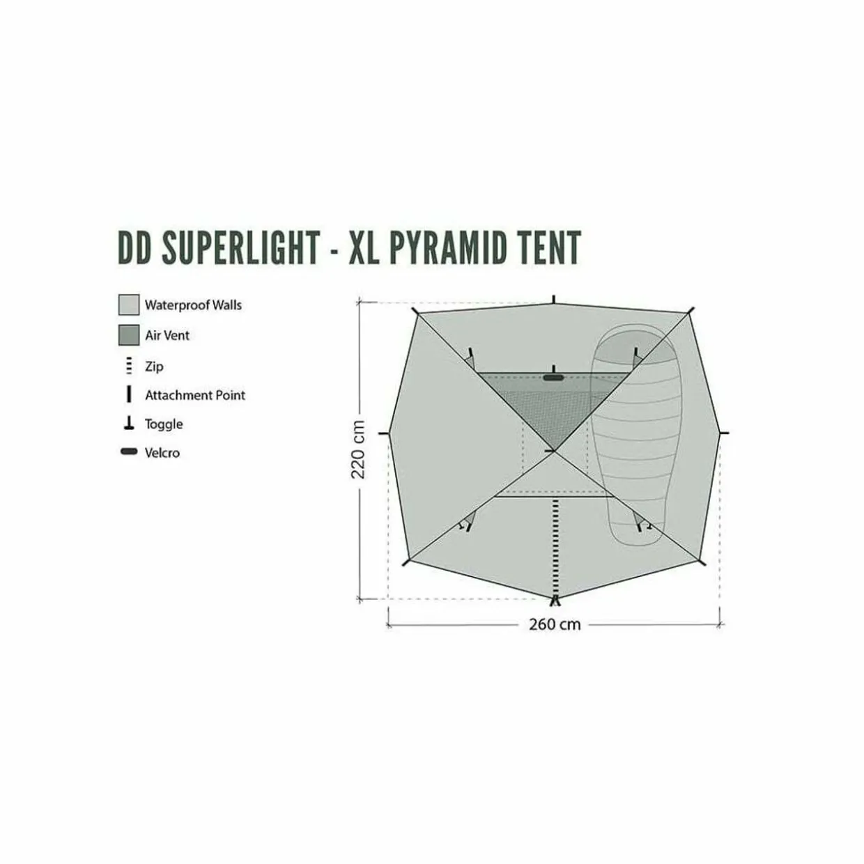 DD Superlight XL Pyramid Tent