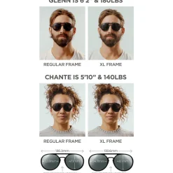 Dolomite Polarised Armless Sunglasses
