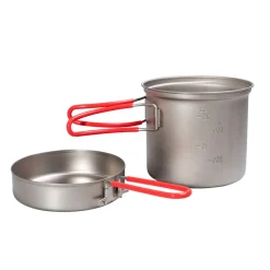 ECA617 Titanium Ultralight Deep Pot M (0.9L)