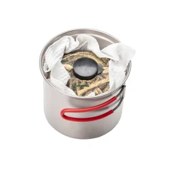 ECA617 Titanium Ultralight Deep Pot M (0.9L)