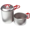 ECA-278R Titanium Solo Pot Set (400ml & 750ml)