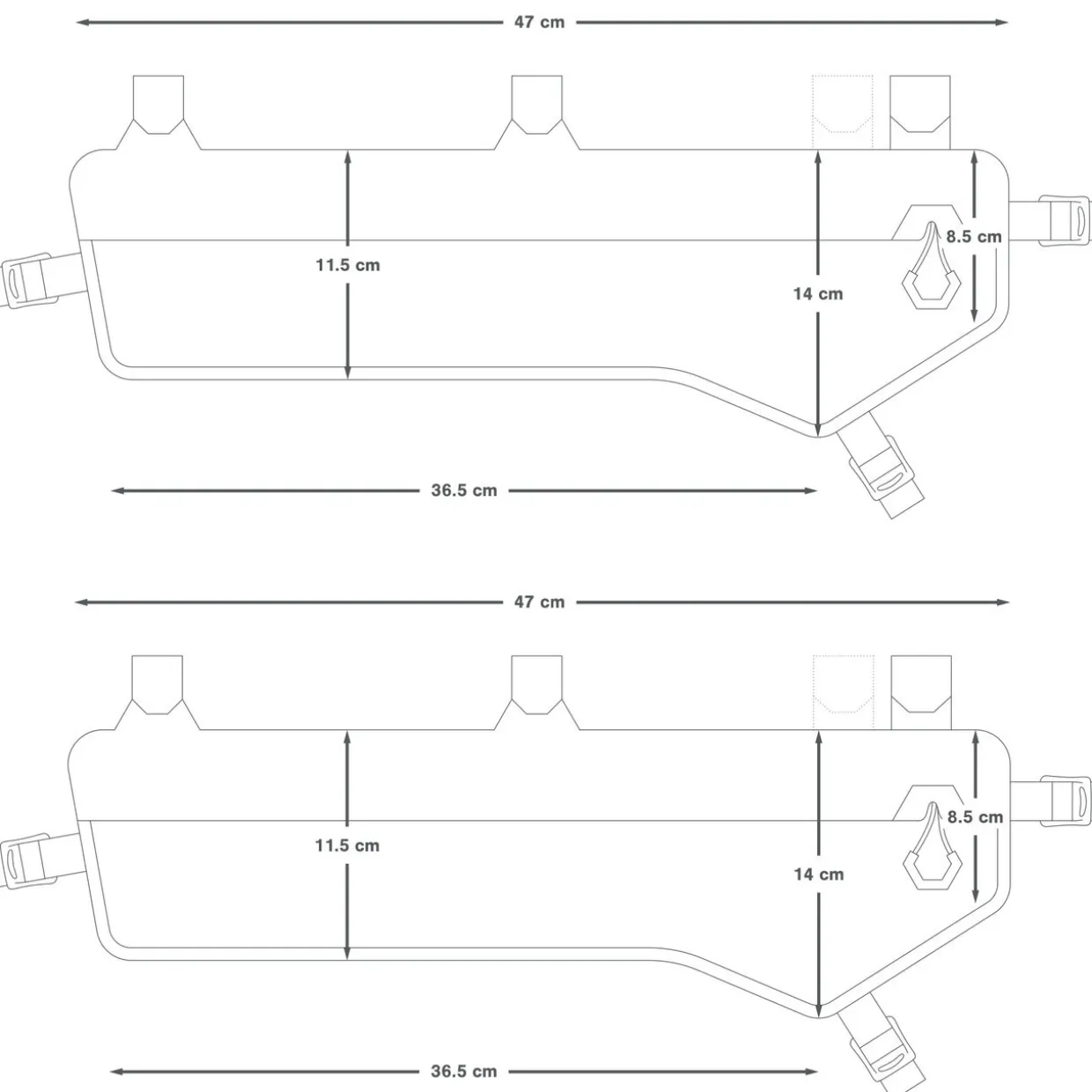 Expedition Frame Pack 5L Tall