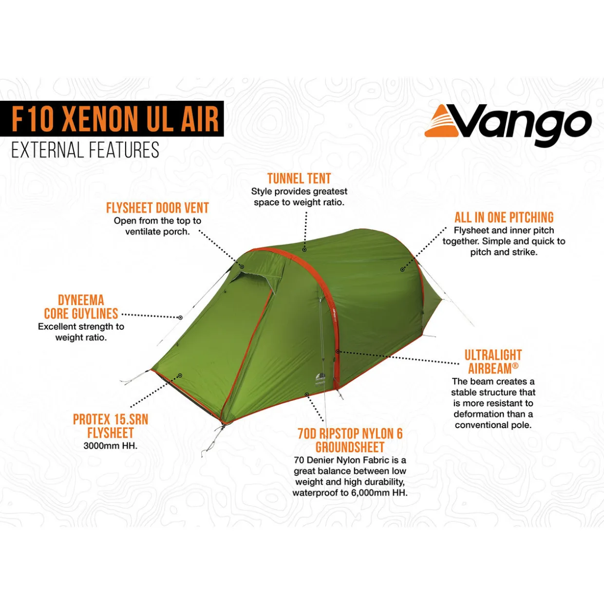 F10 Xenon UL Air 2 Tent