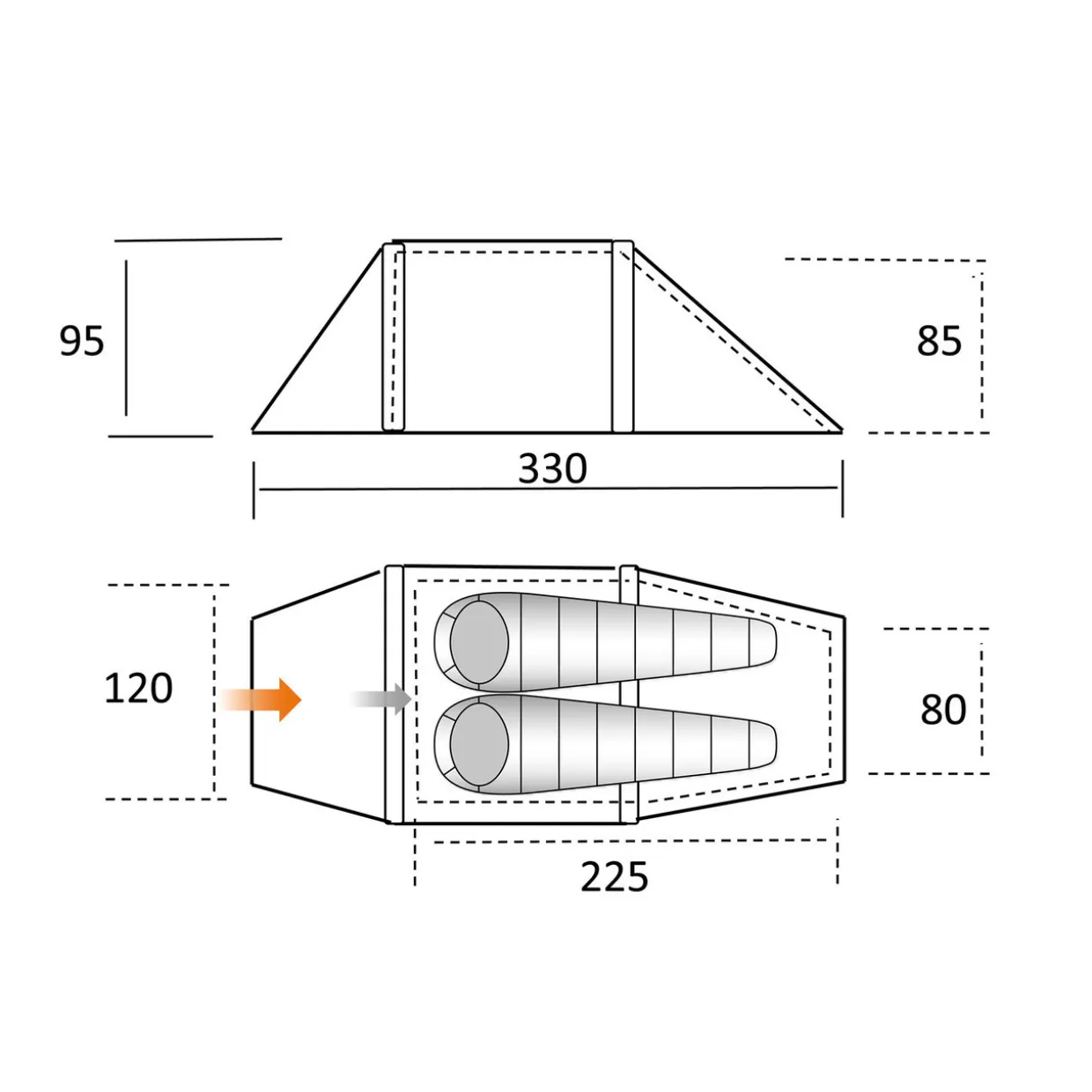 F10 Xenon UL Air 2 Tent