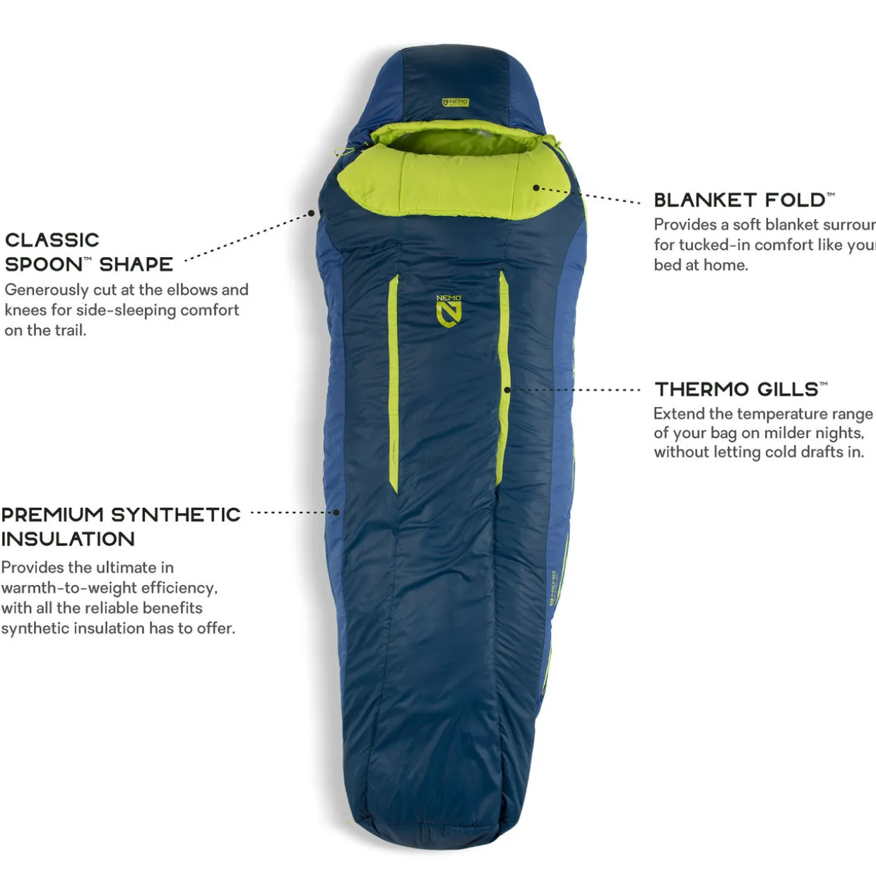 Forte 20 Synthetic Sleeping Bag