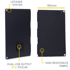 Fusion Flex 12 Portable Solar Power Panel