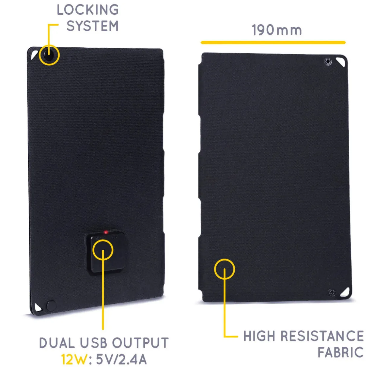 Fusion Flex 12 Portable Solar Power Panel