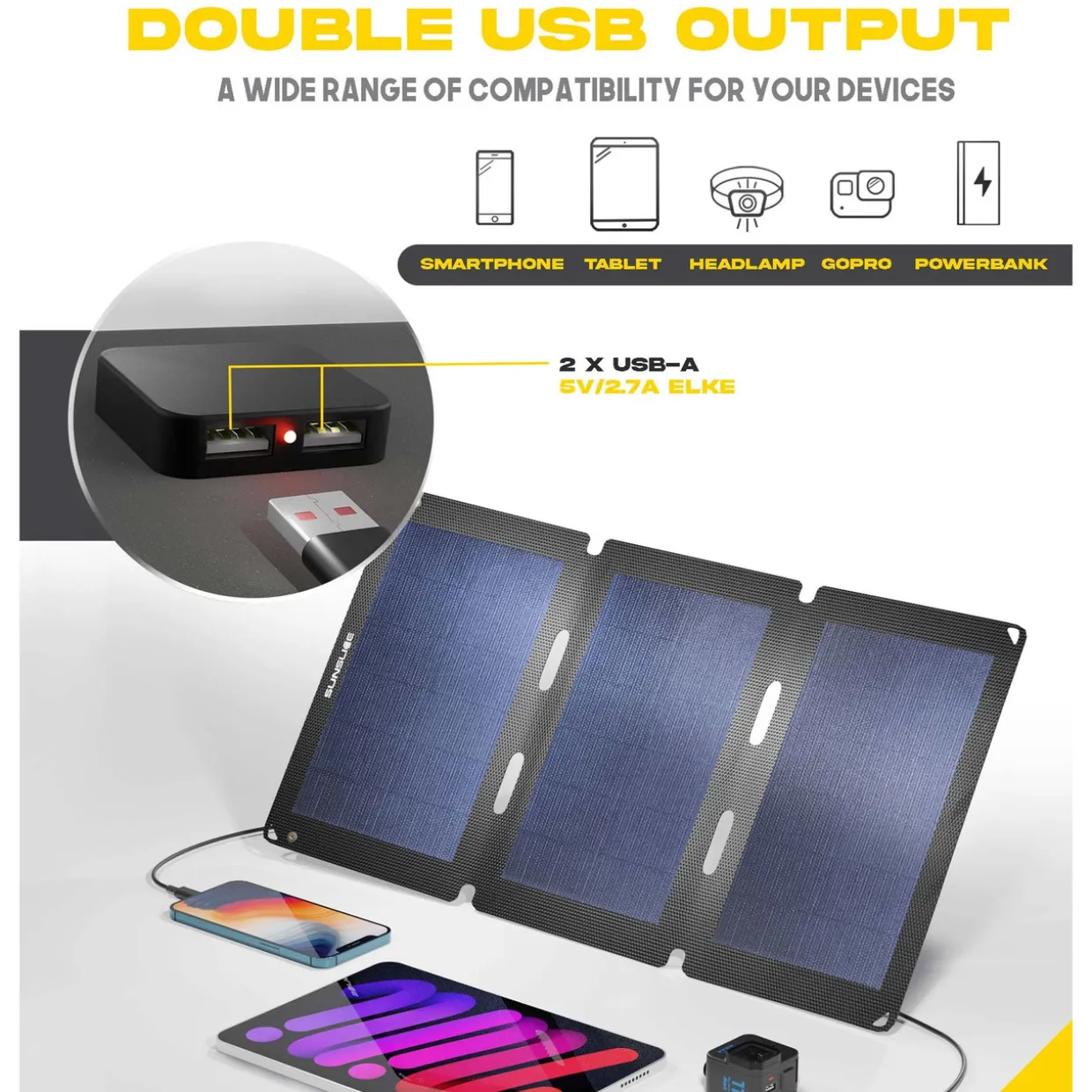Fusion Flex 18 Portable Solar Panel