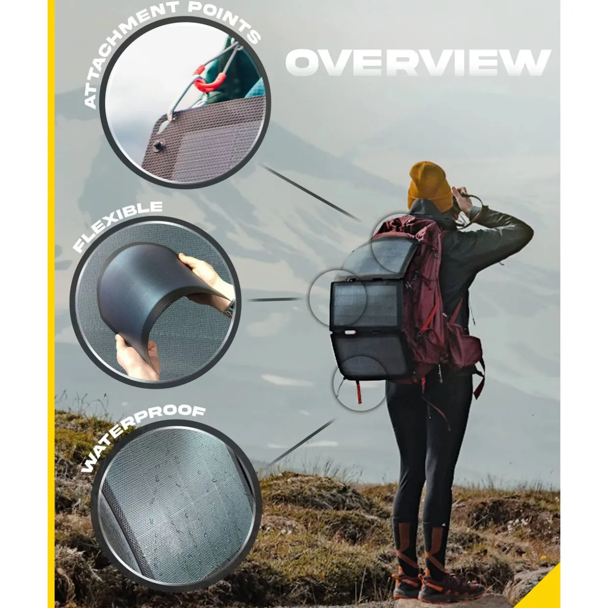 Fusion Flex 18 Portable Solar Panel