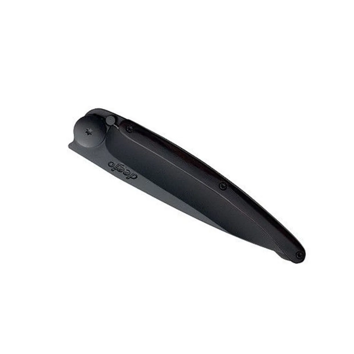 27g Knife - Black/Ebony Wood