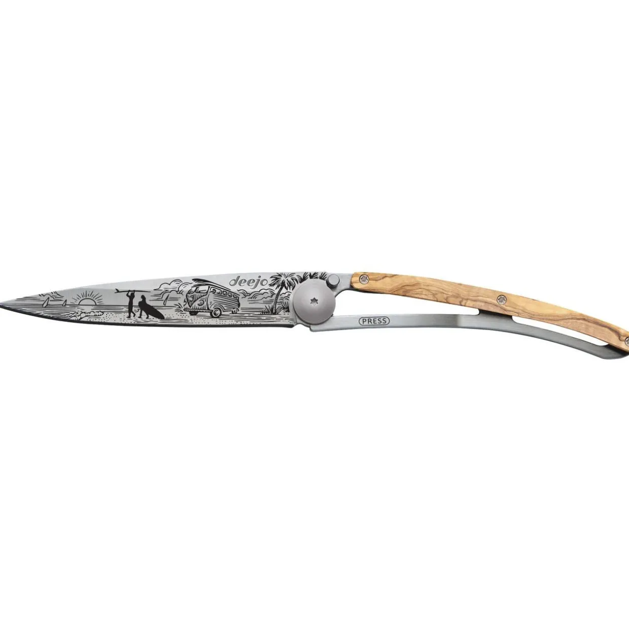 37g Knife - Olive Wood/Van Life