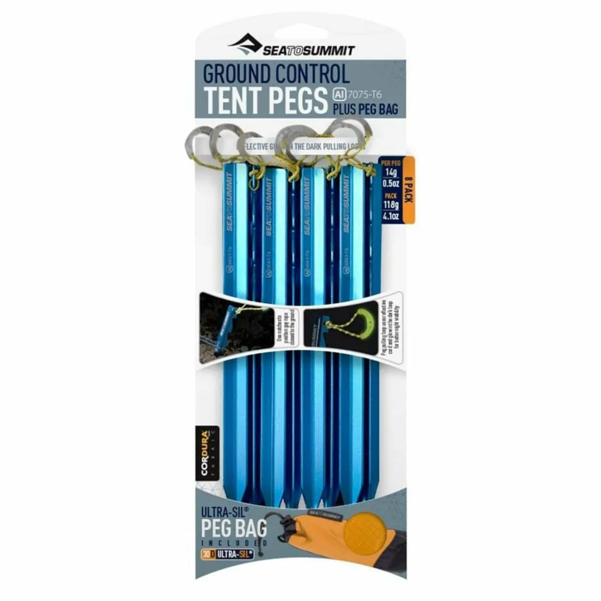 Ground Control Tent Peg (8pk)