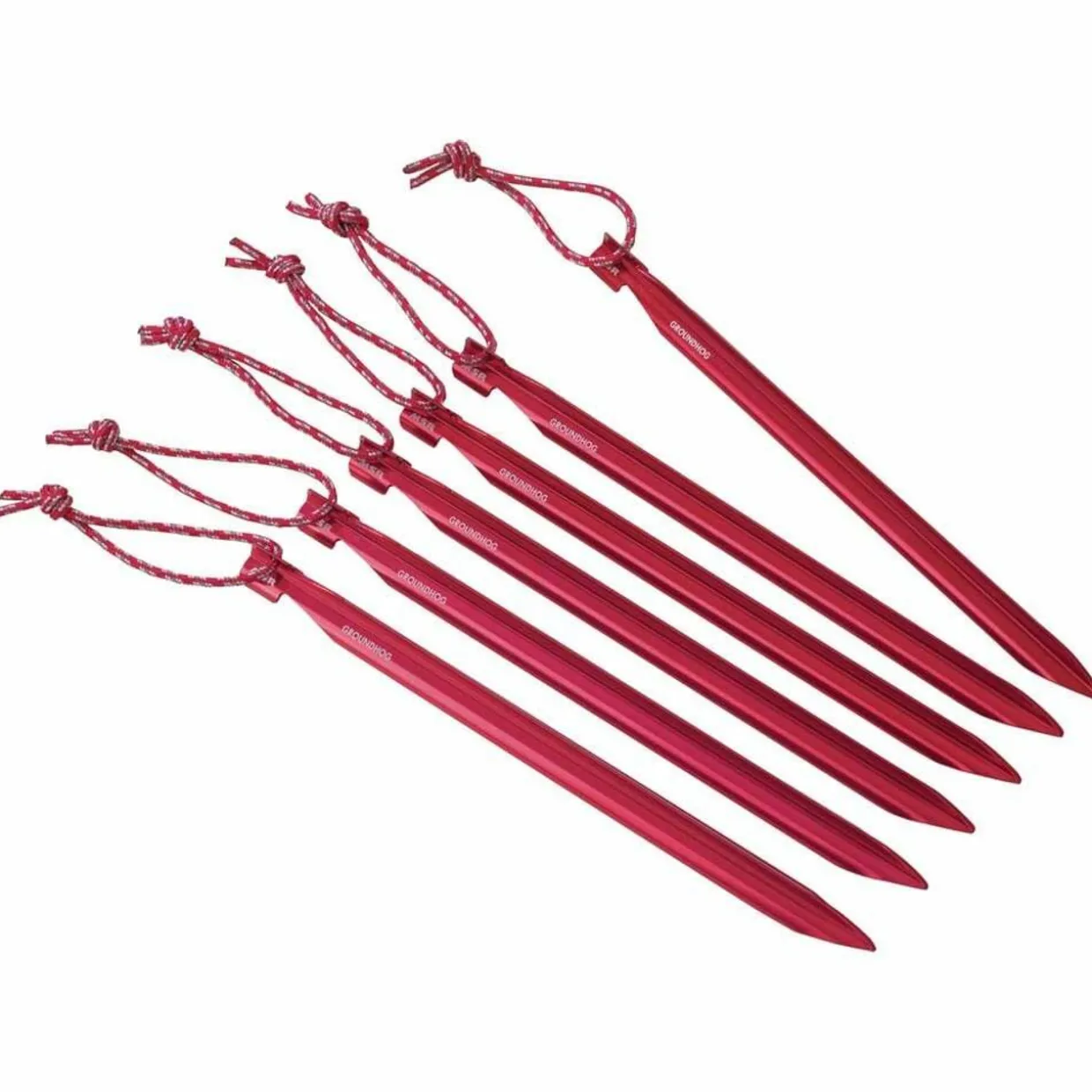 Groundhog Tent Stakes - 6 Pack