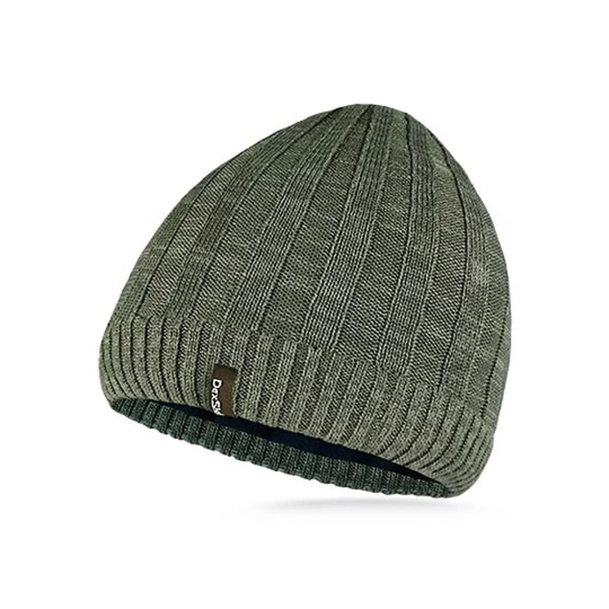 Heathered Rib Knit Beanie