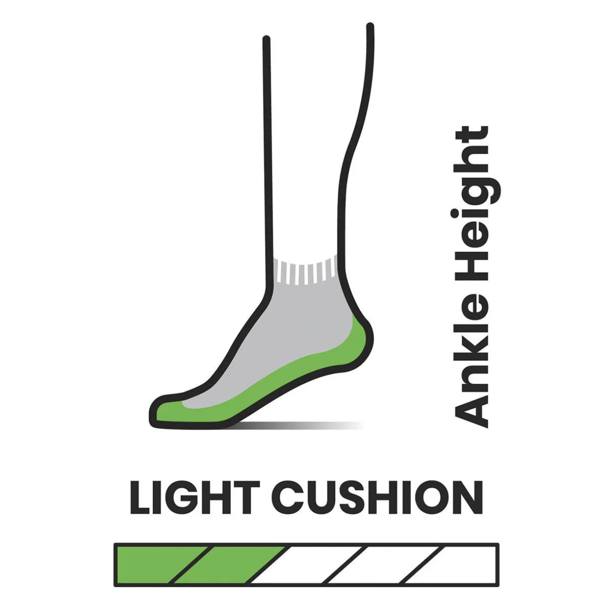 Hike Light Cushion Ankle Socks