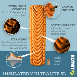 Insulated V Ultralite SL Slim Sleeping Mat