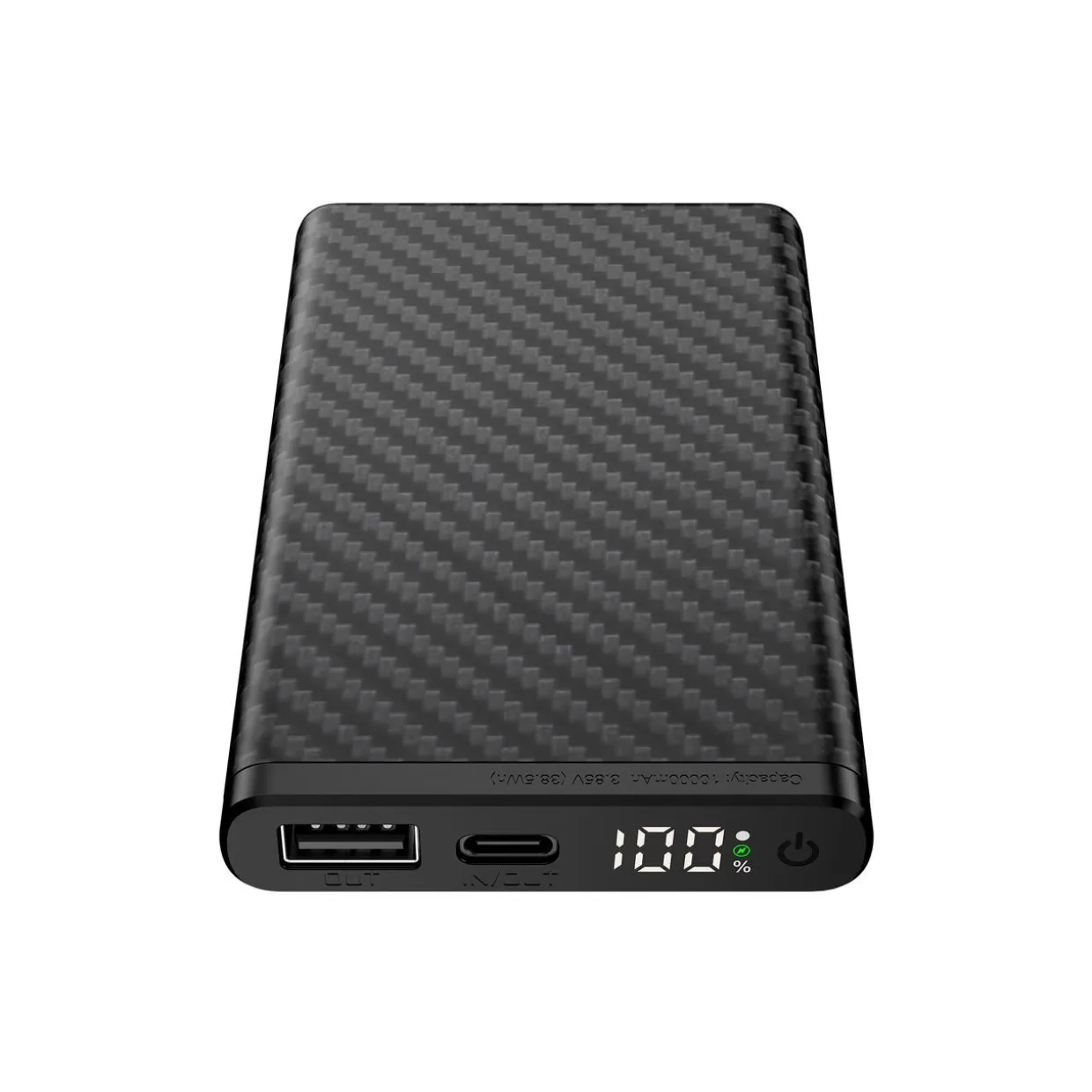K5 Carbon Fiber 10000mAh Waterproof Powerbank