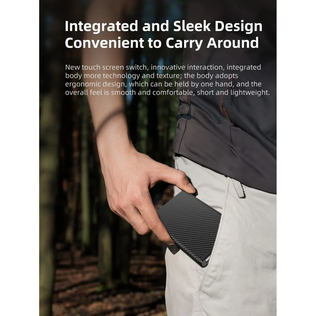 K5 Carbon Fiber 10000mAh Waterproof Powerbank
