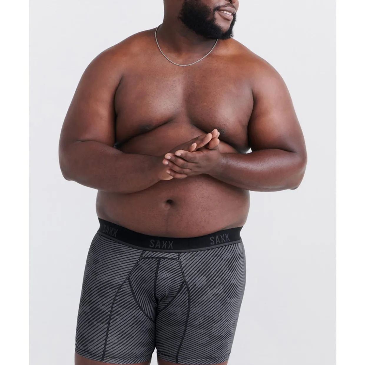 Kinetic Light-Compression Mesh Boxer Brief