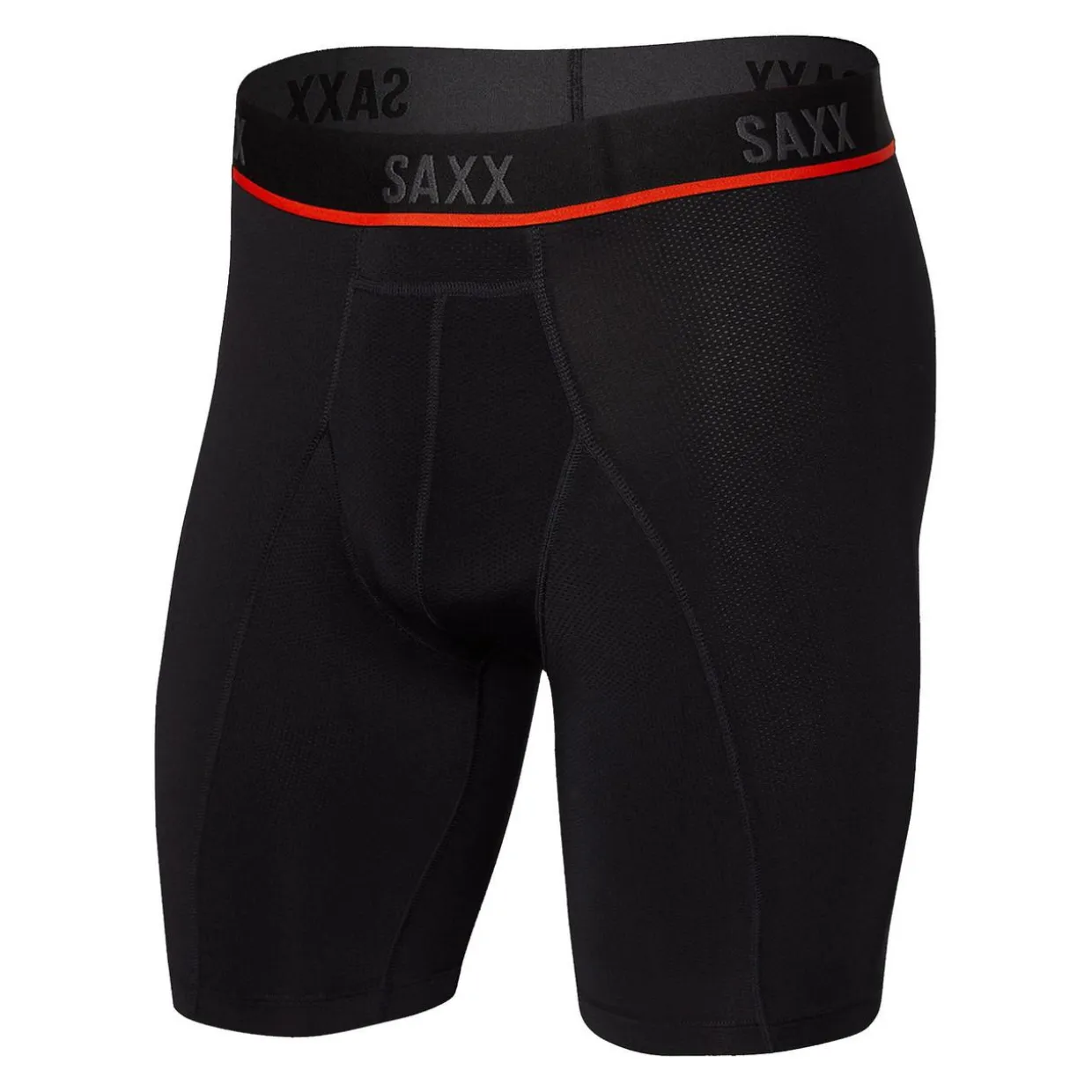 Kinetic Light-Compression Mesh Boxer Long Leg