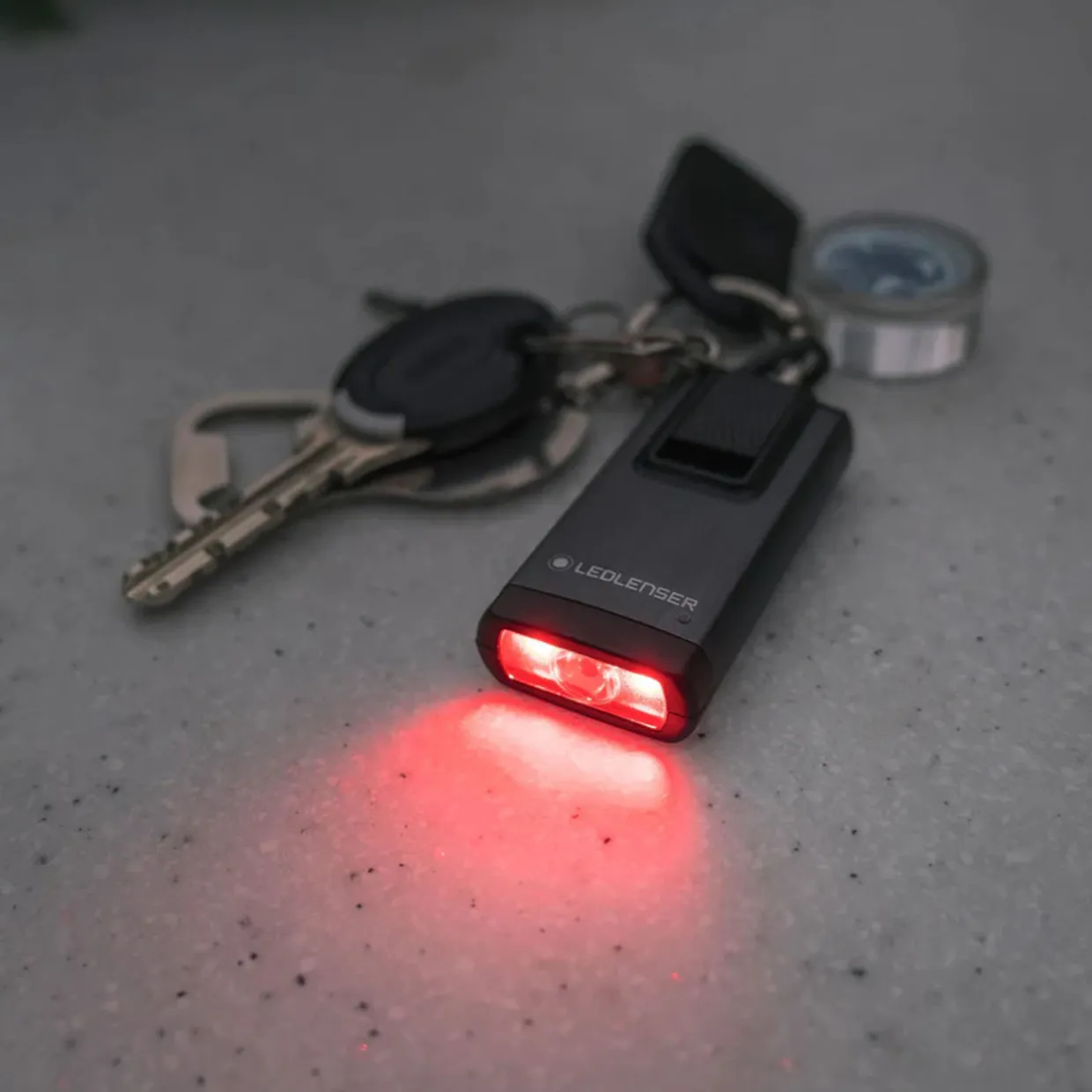 K6R Rechargeable Keyring Torch