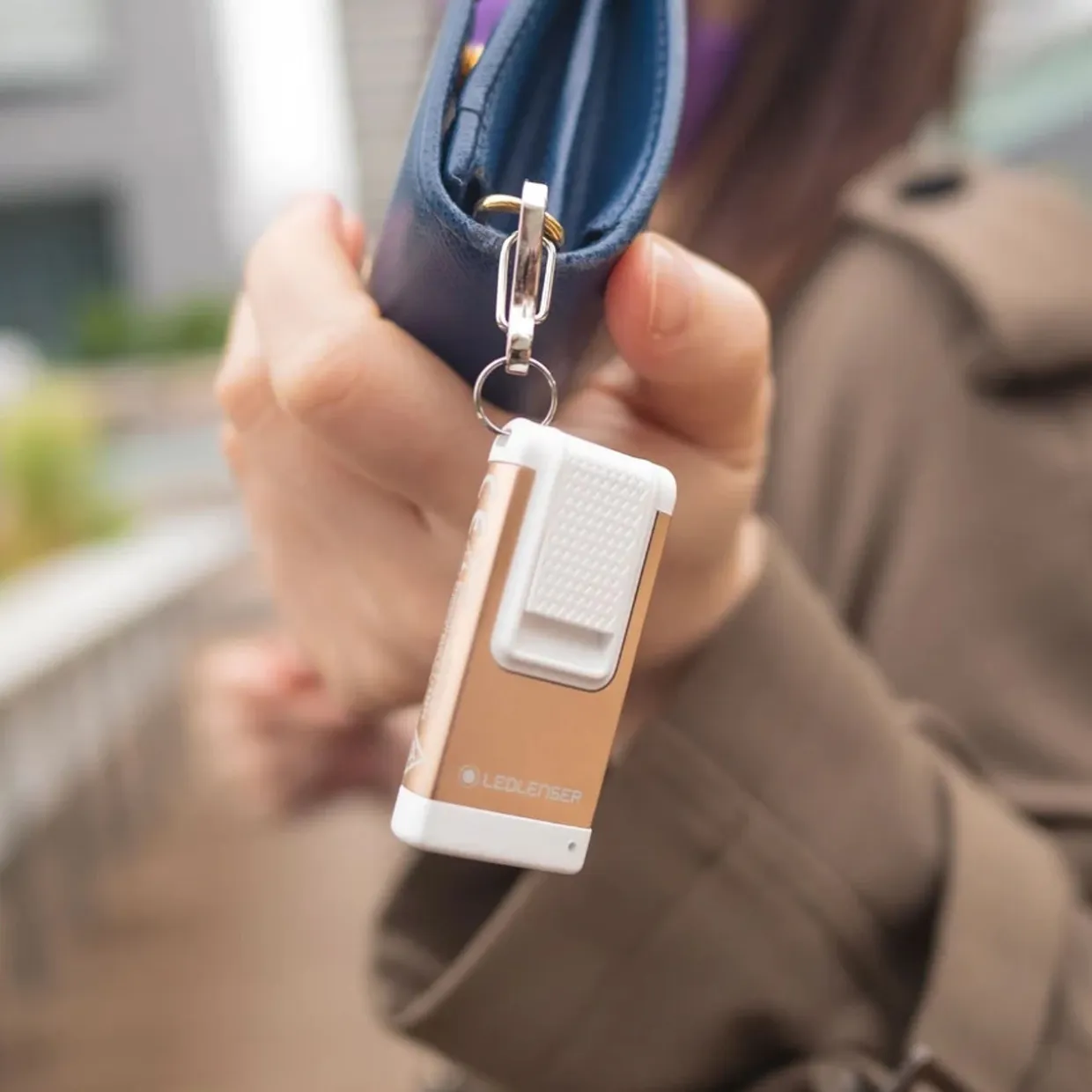 K6R Rechargeable Keyring Torch
