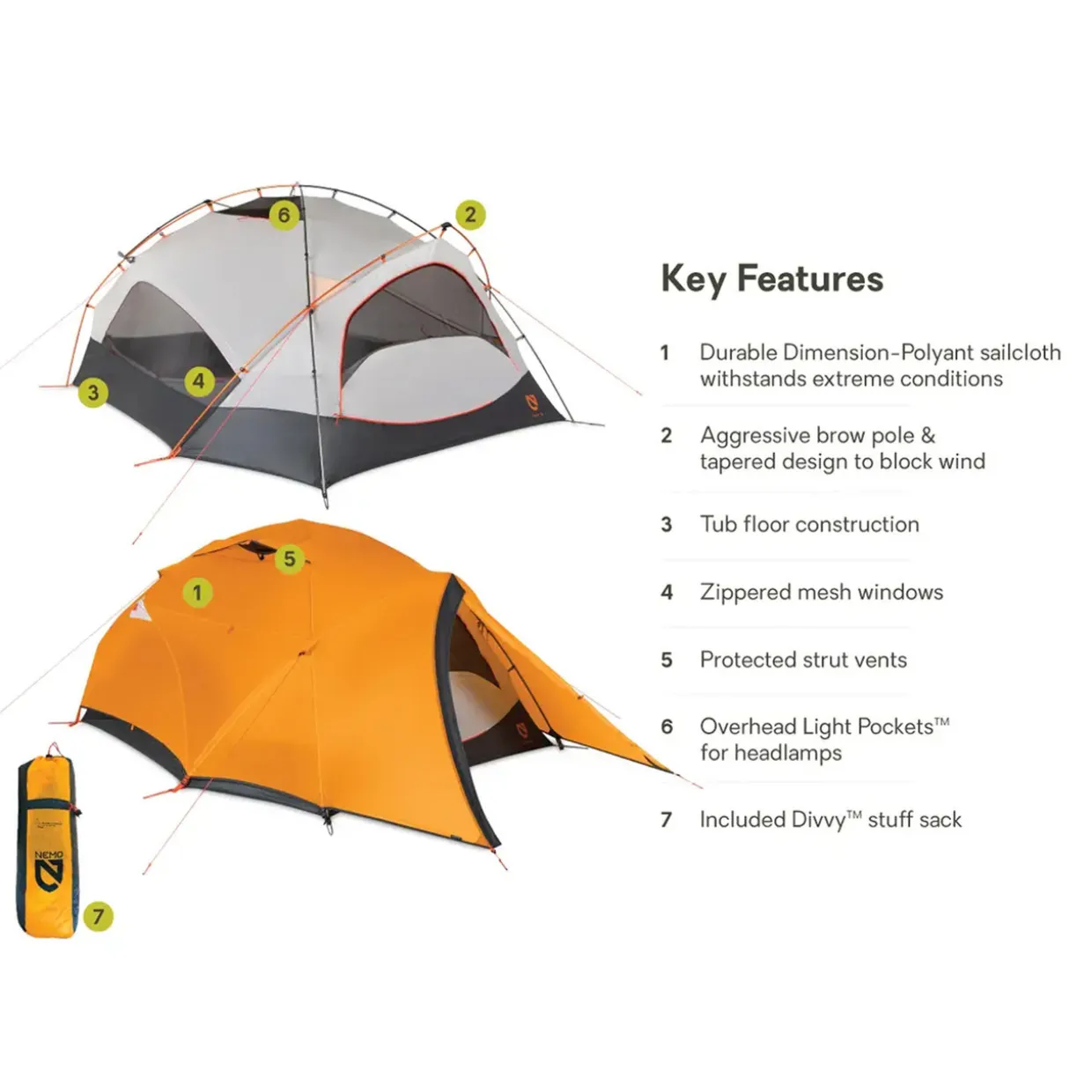 Kunai 3P Tent